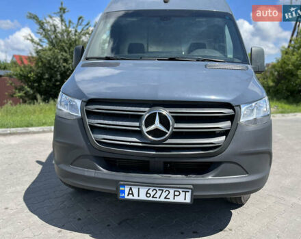 Серый Мерседес Sprinter, объемом двигателя 3 л и пробегом 150 тыс. км за 25999 $, фото 4 на Automoto.ua