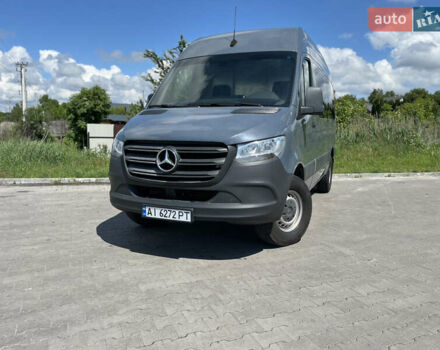 Серый Мерседес Sprinter, объемом двигателя 3 л и пробегом 150 тыс. км за 25999 $, фото 1 на Automoto.ua
