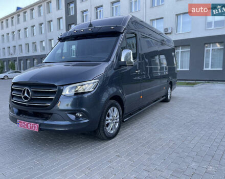 Сірий Мерседес Sprinter, об'ємом двигуна 2.14 л та пробігом 170 тис. км за 39500 $, фото 19 на Automoto.ua