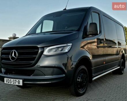 Серый Мерседес Sprinter, объемом двигателя 2.2 л и пробегом 316 тыс. км за 34500 $, фото 1 на Automoto.ua