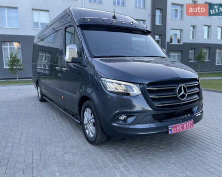Сірий Мерседес Sprinter, об'ємом двигуна 2.14 л та пробігом 170 тис. км за 39500 $, фото 18 на Automoto.ua
