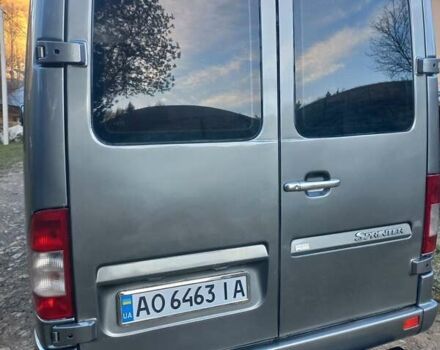 Серый Мерседес Sprinter, объемом двигателя 2.7 л и пробегом 368 тыс. км за 10000 $, фото 14 на Automoto.ua