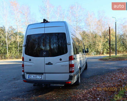 Серый Мерседес Sprinter, объемом двигателя 2.2 л и пробегом 317 тыс. км за 37000 $, фото 4 на Automoto.ua