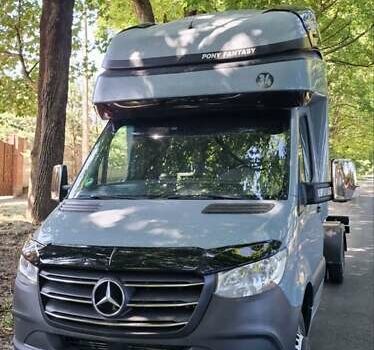 Серый Мерседес Sprinter, объемом двигателя 2.2 л и пробегом 180 тыс. км за 28700 $, фото 7 на Automoto.ua