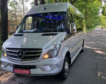 Серый Мерседес Sprinter, объемом двигателя 3 л и пробегом 377 тыс. км за 48800 $, фото 7 на Automoto.ua