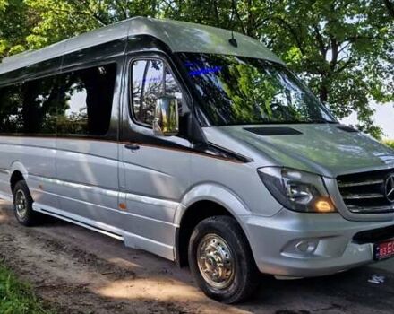 Серый Мерседес Sprinter, объемом двигателя 3 л и пробегом 377 тыс. км за 48800 $, фото 18 на Automoto.ua