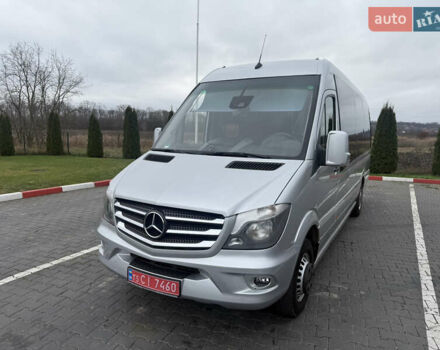 Сірий Мерседес Sprinter, об'ємом двигуна 3 л та пробігом 354 тис. км за 62500 $, фото 20 на Automoto.ua