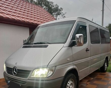 Серый Мерседес Sprinter, объемом двигателя 2.2 л и пробегом 800 тыс. км за 8700 $, фото 1 на Automoto.ua