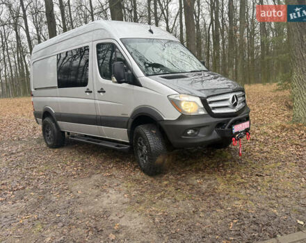 Сірий Мерседес Sprinter, об'ємом двигуна 3 л та пробігом 166 тис. км за 43000 $, фото 1 на Automoto.ua