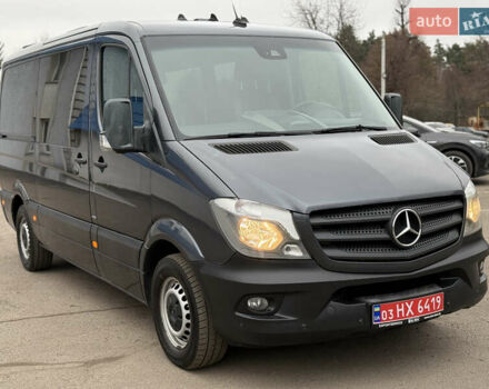 Серый Мерседес Sprinter, объемом двигателя 2.2 л и пробегом 314 тыс. км за 24500 $, фото 14 на Automoto.ua