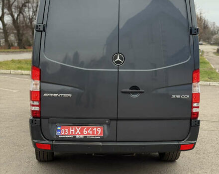 Серый Мерседес Sprinter, объемом двигателя 2.2 л и пробегом 314 тыс. км за 24500 $, фото 7 на Automoto.ua