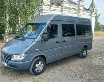 Серый Мерседес Sprinter, объемом двигателя 2.7 л и пробегом 589 тыс. км за 12500 $, фото 2 на Automoto.ua