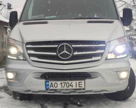 Серый Мерседес Sprinter, объемом двигателя 2.1 л и пробегом 585 тыс. км за 22500 $, фото 1 на Automoto.ua