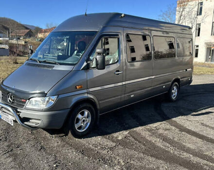 Серый Мерседес Sprinter, объемом двигателя 2.7 л и пробегом 600 тыс. км за 11500 $, фото 1 на Automoto.ua