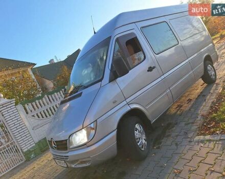 Серый Мерседес Sprinter, объемом двигателя 2.7 л и пробегом 850 тыс. км за 6500 $, фото 18 на Automoto.ua