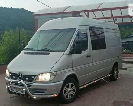 Серый Мерседес Sprinter, объемом двигателя 2.2 л и пробегом 470 тыс. км за 8500 $, фото 4 на Automoto.ua