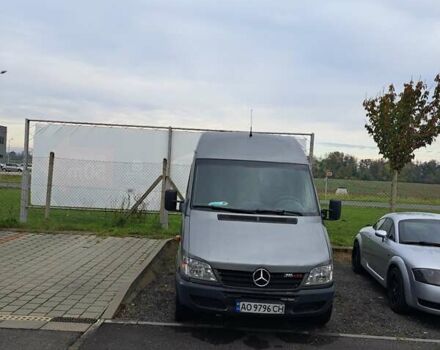 Серый Мерседес Sprinter, объемом двигателя 2.7 л и пробегом 131 тыс. км за 10000 $, фото 6 на Automoto.ua