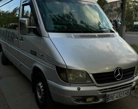 Сірий Мерседес Sprinter, об'ємом двигуна 2.69 л та пробігом 200 тис. км за 12000 $, фото 1 на Automoto.ua