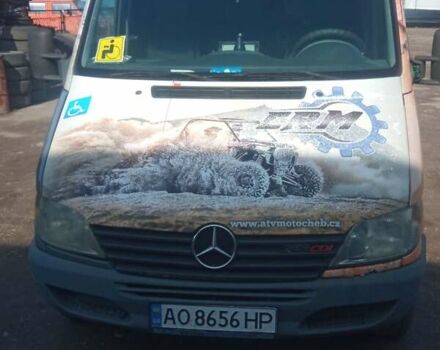 Сірий Мерседес Sprinter, об'ємом двигуна 2.2 л та пробігом 628 тис. км за 7200 $, фото 2 на Automoto.ua