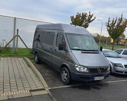 Серый Мерседес Sprinter, объемом двигателя 2.7 л и пробегом 131 тыс. км за 10000 $, фото 4 на Automoto.ua
