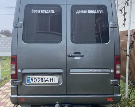Серый Мерседес Sprinter, объемом двигателя 2.7 л и пробегом 480 тыс. км за 10500 $, фото 4 на Automoto.ua