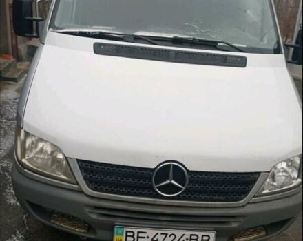 Серый Мерседес Sprinter, объемом двигателя 2.69 л и пробегом 470 тыс. км за 12000 $, фото 1 на Automoto.ua