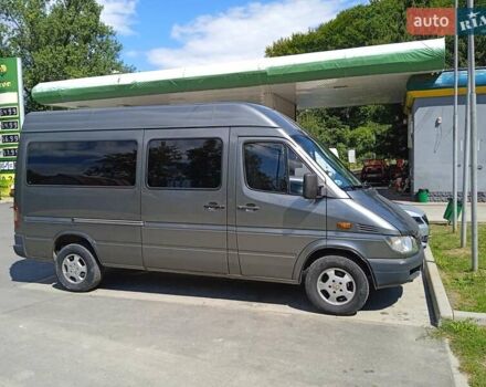 Серый Мерседес Sprinter, объемом двигателя 2.7 л и пробегом 131 тыс. км за 10000 $, фото 7 на Automoto.ua