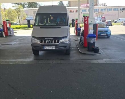 Серый Мерседес Sprinter, объемом двигателя 2.7 л и пробегом 830 тыс. км за 11200 $, фото 5 на Automoto.ua