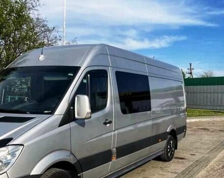 Серый Мерседес Sprinter, объемом двигателя 2.99 л и пробегом 640 тыс. км за 19035 $, фото 1 на Automoto.ua