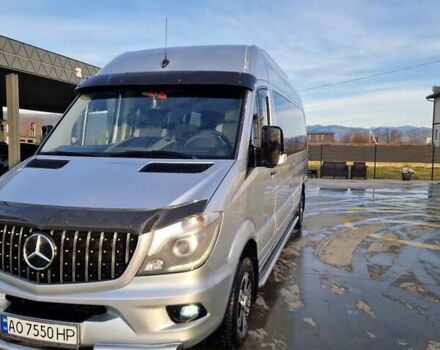 Серый Мерседес Sprinter, объемом двигателя 2.9 л и пробегом 123 тыс. км за 26500 $, фото 1 на Automoto.ua