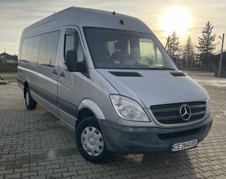 Серый Мерседес Sprinter, объемом двигателя 2.14 л и пробегом 258 тыс. км за 25575 $, фото 1 на Automoto.ua