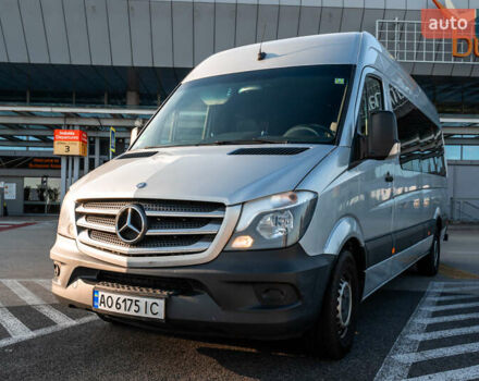 Мерседес Sprinter 2014 у Ужгороді на Automoto.ua Сірий Мерседес Sprinter, об'ємом двигуна 2.14 л та пробігом 645 тис. км за 30000 $, фото 1 на Automoto.ua