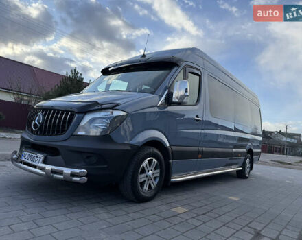 Сірий Мерседес Sprinter, об'ємом двигуна 3 л та пробігом 335 тис. км за 43700 $, фото 112 на Automoto.ua