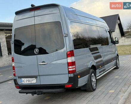 Сірий Мерседес Sprinter, об'ємом двигуна 3 л та пробігом 335 тис. км за 43700 $, фото 100 на Automoto.ua