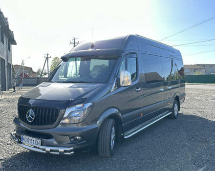 Сірий Мерседес Sprinter, об'ємом двигуна 2.99 л та пробігом 182 тис. км за 45400 $, фото 3 на Automoto.ua