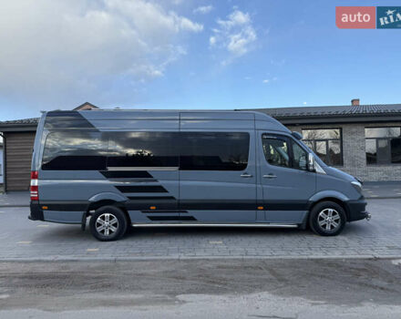 Сірий Мерседес Sprinter, об'ємом двигуна 3 л та пробігом 335 тис. км за 43700 $, фото 105 на Automoto.ua