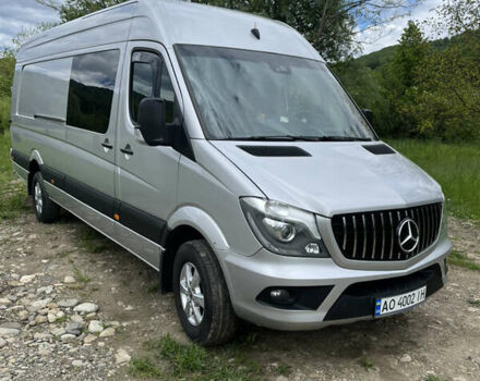 Сірий Мерседес Sprinter, об'ємом двигуна 3 л та пробігом 433 тис. км за 38500 $, фото 1 на Automoto.ua