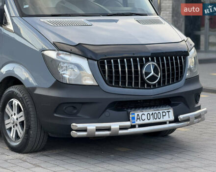 Сірий Мерседес Sprinter, об'ємом двигуна 3 л та пробігом 335 тис. км за 43700 $, фото 101 на Automoto.ua
