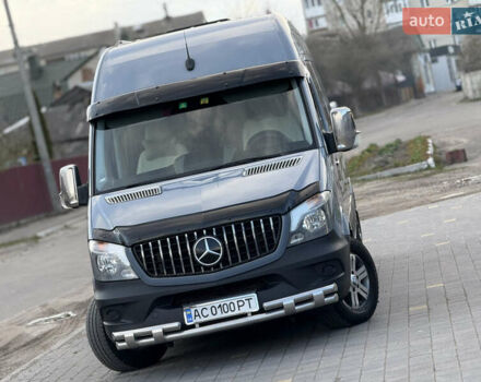 Сірий Мерседес Sprinter, об'ємом двигуна 3 л та пробігом 335 тис. км за 43700 $, фото 1 на Automoto.ua