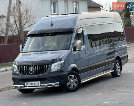 Сірий Мерседес Sprinter, об'ємом двигуна 3 л та пробігом 335 тис. км за 43700 $, фото 110 на Automoto.ua