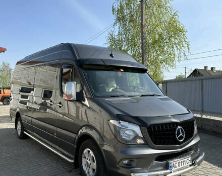 Сірий Мерседес Sprinter, об'ємом двигуна 2.99 л та пробігом 182 тис. км за 45400 $, фото 74 на Automoto.ua