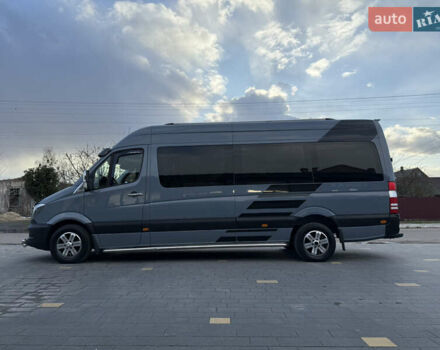 Сірий Мерседес Sprinter, об'ємом двигуна 3 л та пробігом 335 тис. км за 43700 $, фото 95 на Automoto.ua