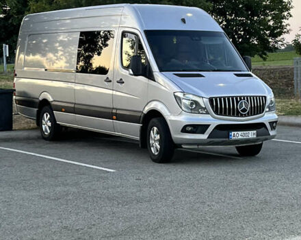 Сірий Мерседес Sprinter, об'ємом двигуна 3 л та пробігом 433 тис. км за 38500 $, фото 19 на Automoto.ua