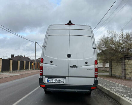 Серый Мерседес Sprinter, объемом двигателя 2.2 л и пробегом 113 тыс. км за 48000 $, фото 2 на Automoto.ua