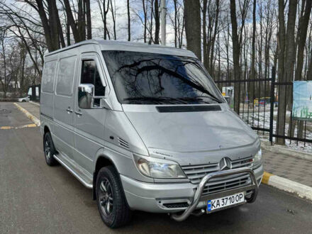 Серый Мерседес Sprinter, объемом двигателя 2.15 л и пробегом 60 тыс. км за 7999 $, фото 1 на Automoto.ua