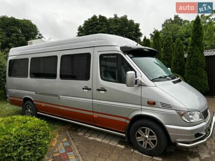 Серый Мерседес Sprinter, объемом двигателя 2.69 л и пробегом 120 тыс. км за 17000 $, фото 1 на Automoto.ua
