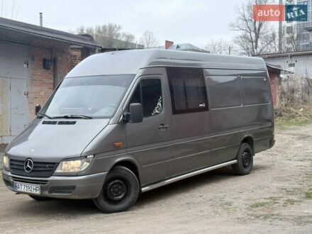Серый Мерседес Sprinter, объемом двигателя 2.2 л и пробегом 360 тыс. км за 6777 $, фото 1 на Automoto.ua