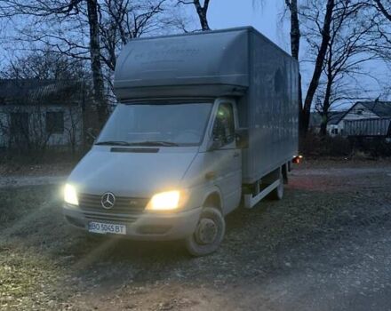 Серый Мерседес Sprinter, объемом двигателя 2.7 л и пробегом 494 тыс. км за 12900 $, фото 1 на Automoto.ua