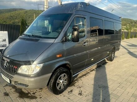 Серый Мерседес Sprinter, объемом двигателя 2.7 л и пробегом 600 тыс. км за 10200 $, фото 1 на Automoto.ua