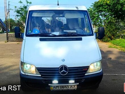 Серый Мерседес Sprinter, объемом двигателя 2.2 л и пробегом 290 тыс. км за 4000 $, фото 1 на Automoto.ua